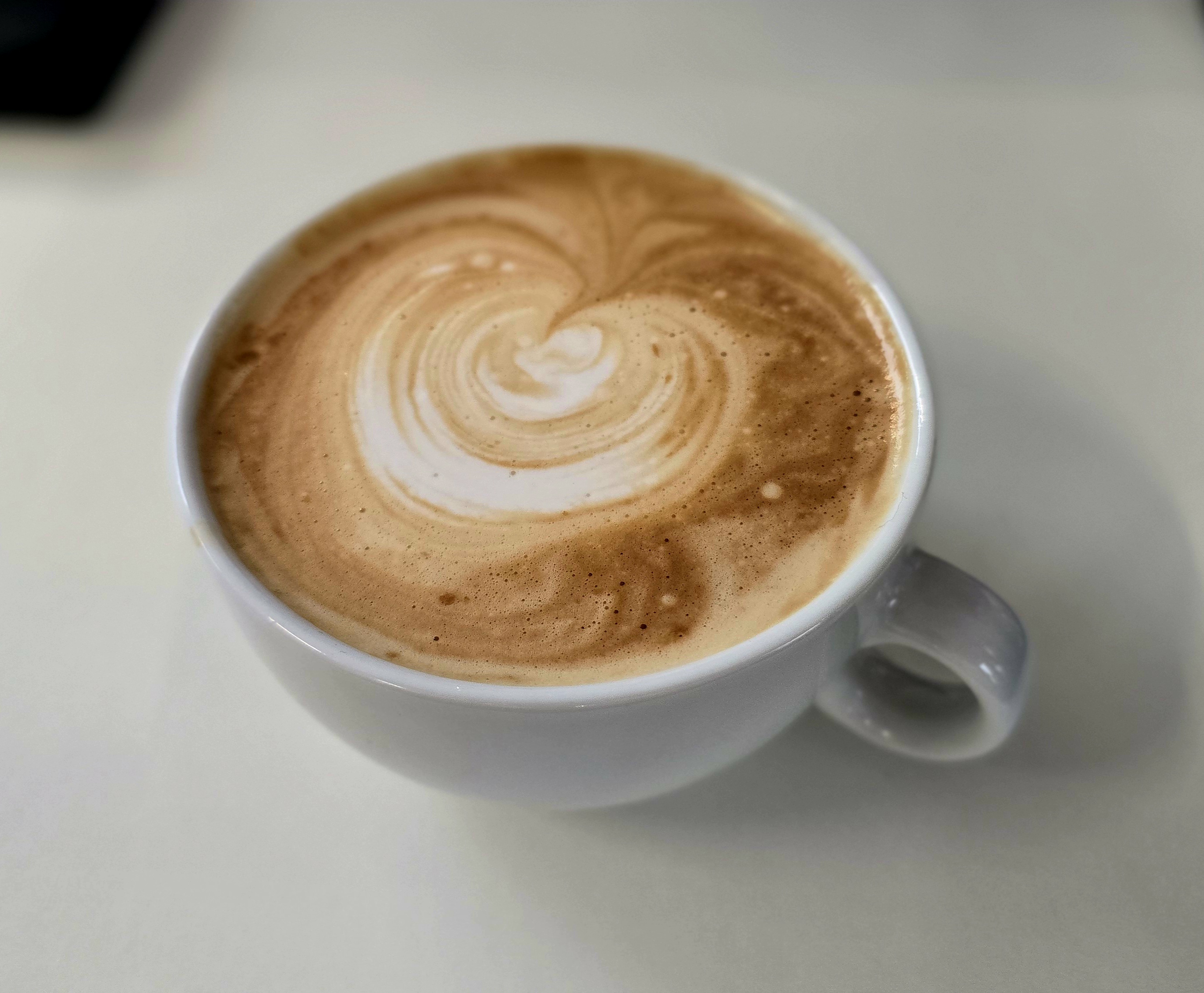 Cappuccino s latte art